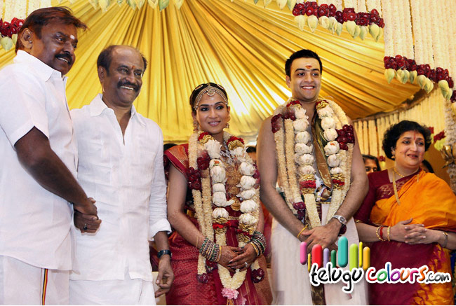 Rajinikanth daughter soundarya marriage photos